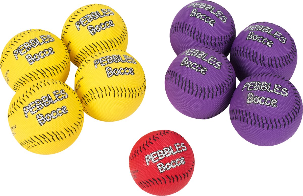 Indoor Jeu de Boules | Pebbles Bocce Set 9-delig
